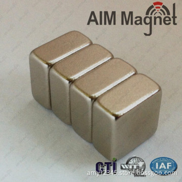 blocks neodymium strong magnets 12x12x5mm for wood product